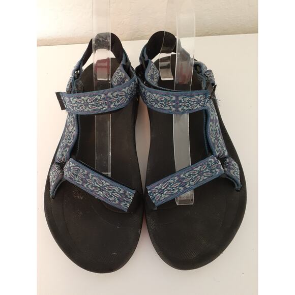 TEVA Ladies Multi-Colored Outdoor Hiking Sandals size 10 - SN6471 - Picture 2 of 6